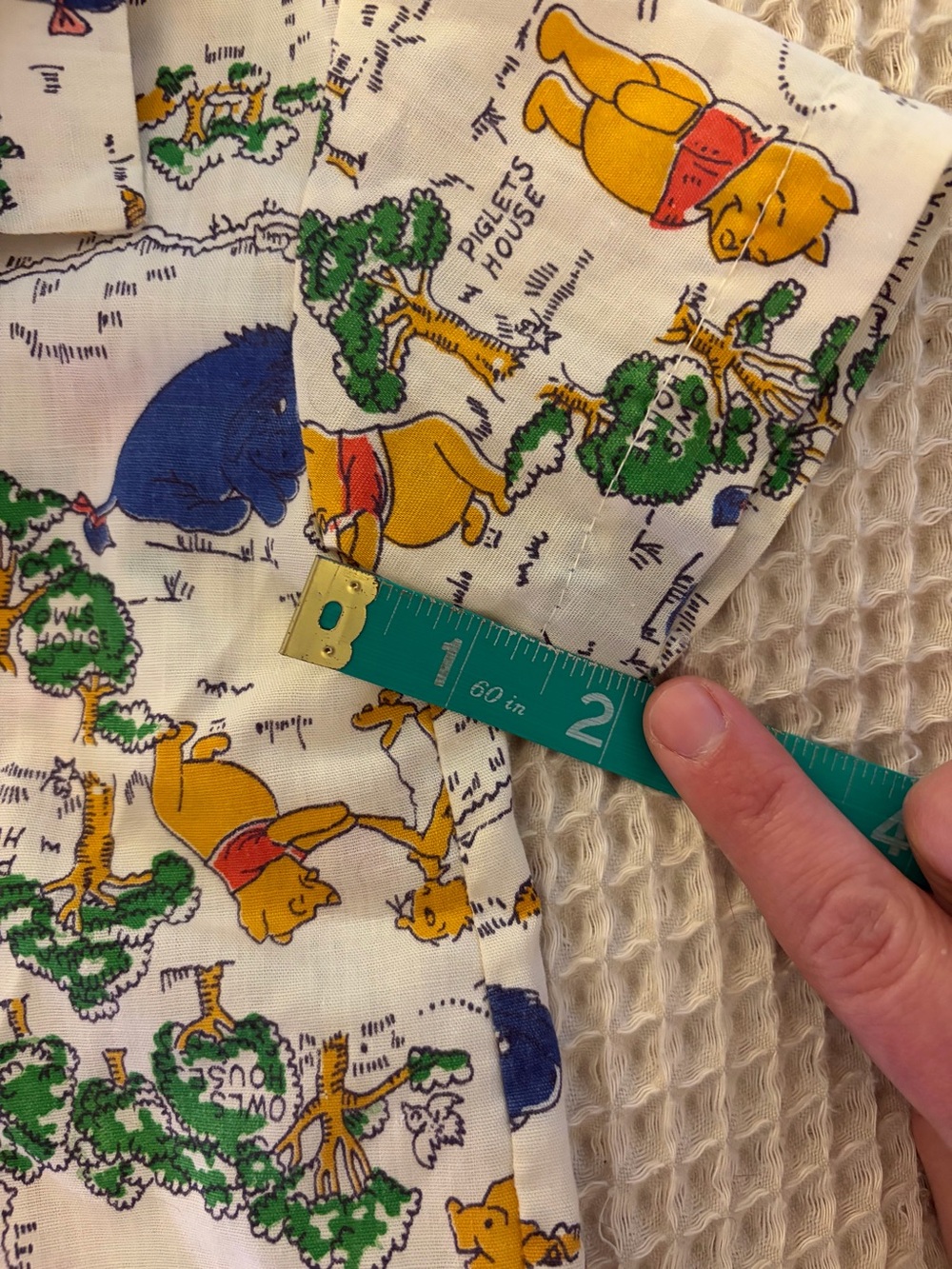 1970s Vintage Disney, Winnie the Pooh Collection, toddler button down shirt - Picture 11 of 11
